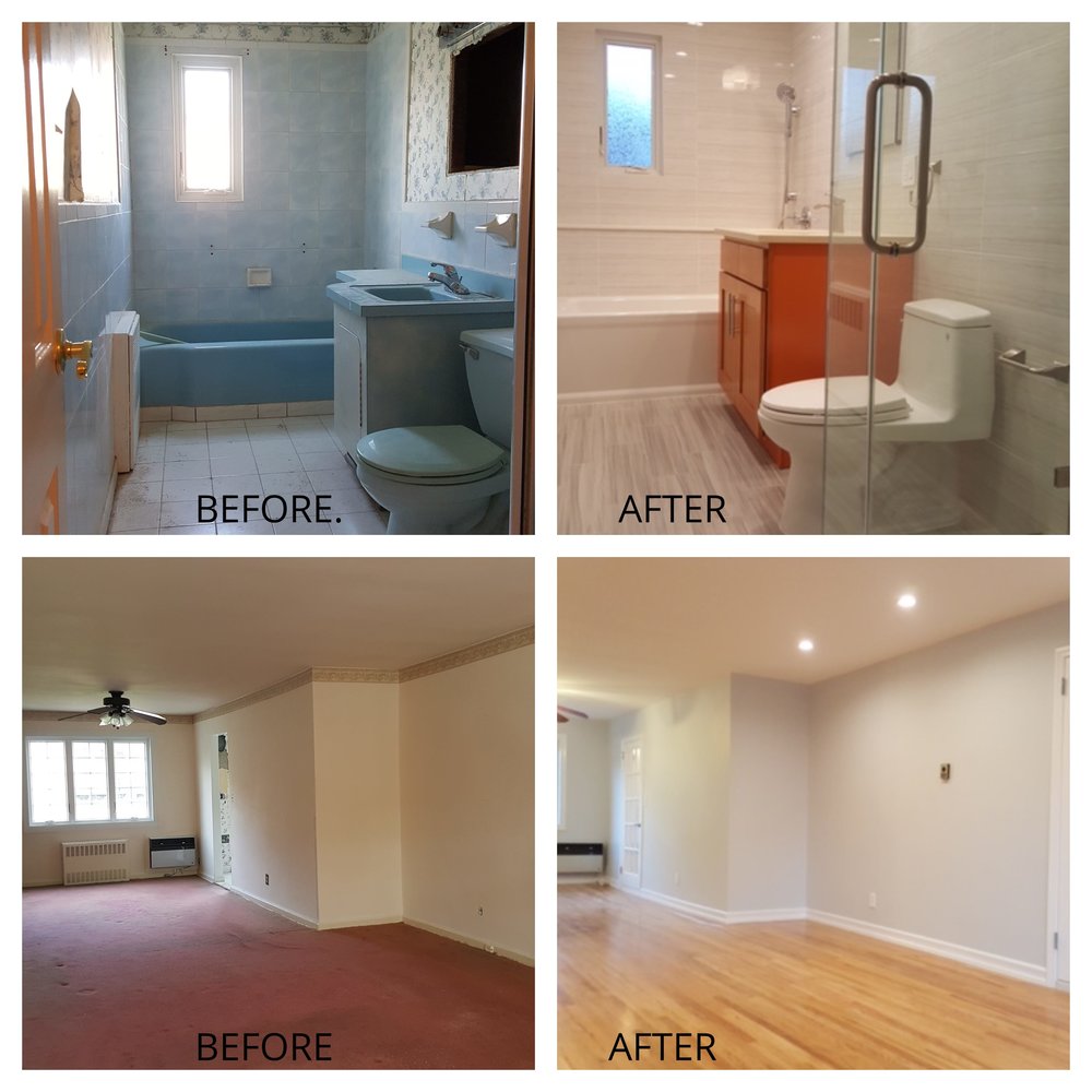 John G - Bathroom and Living Room Remodeling