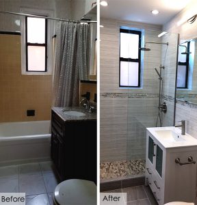 Bathroom remodeling